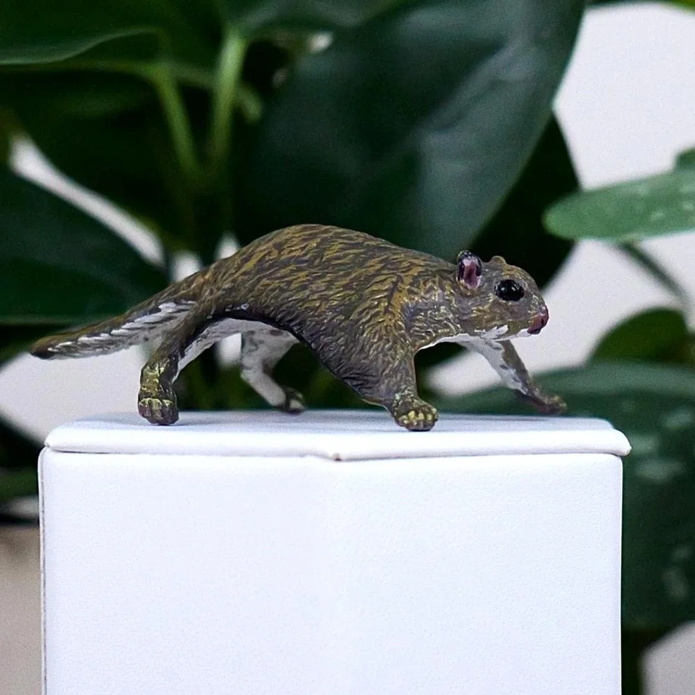 Flying Squirrel Wild Animal Figure - Hand Painted & Collectible‎ Toy - Papo